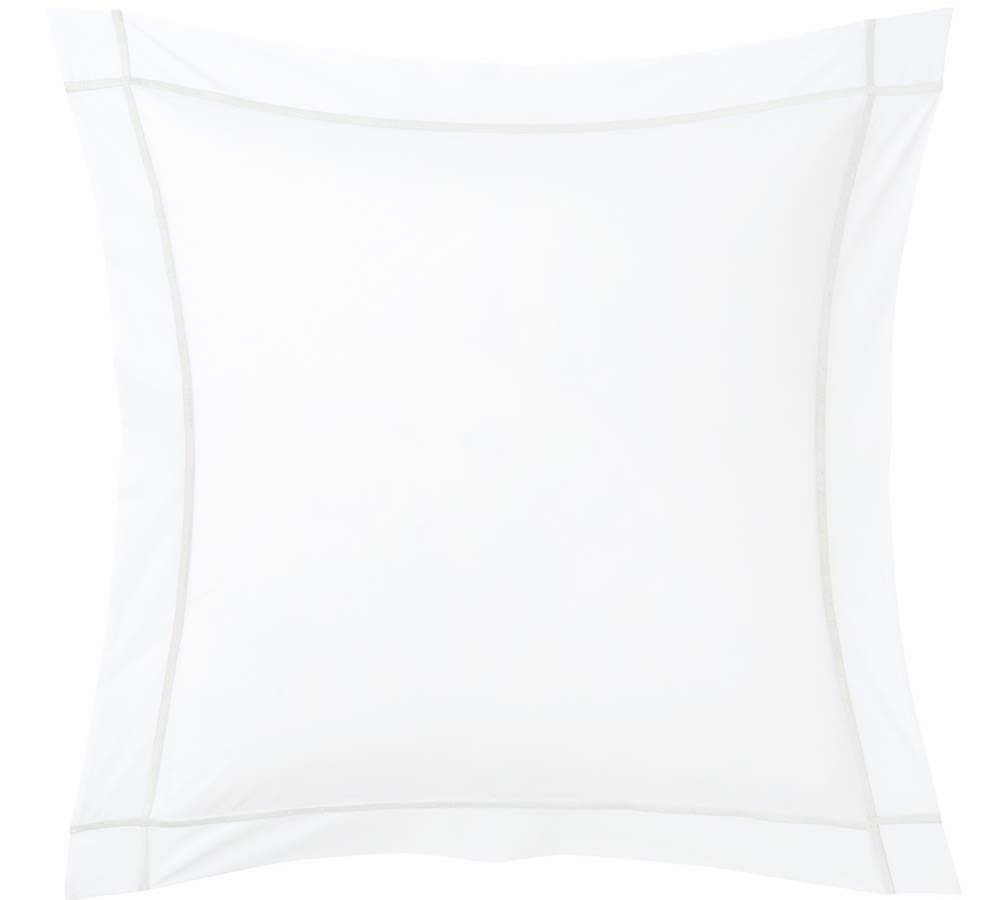 Athena Blanc Square Pillowcase